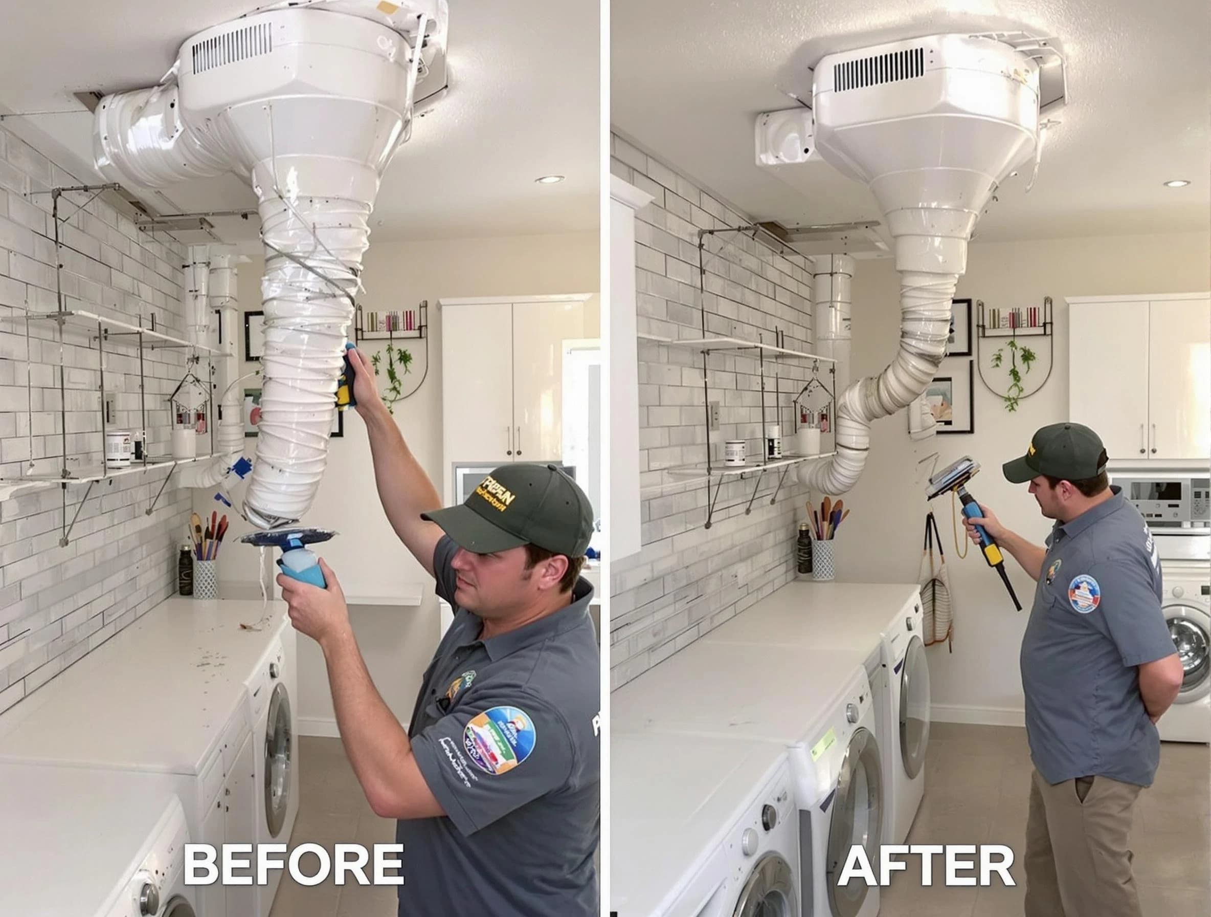 Professional dryer exhaust vent cleaning by Castle Pines Dryer Vent Cleaning in Castle Pines