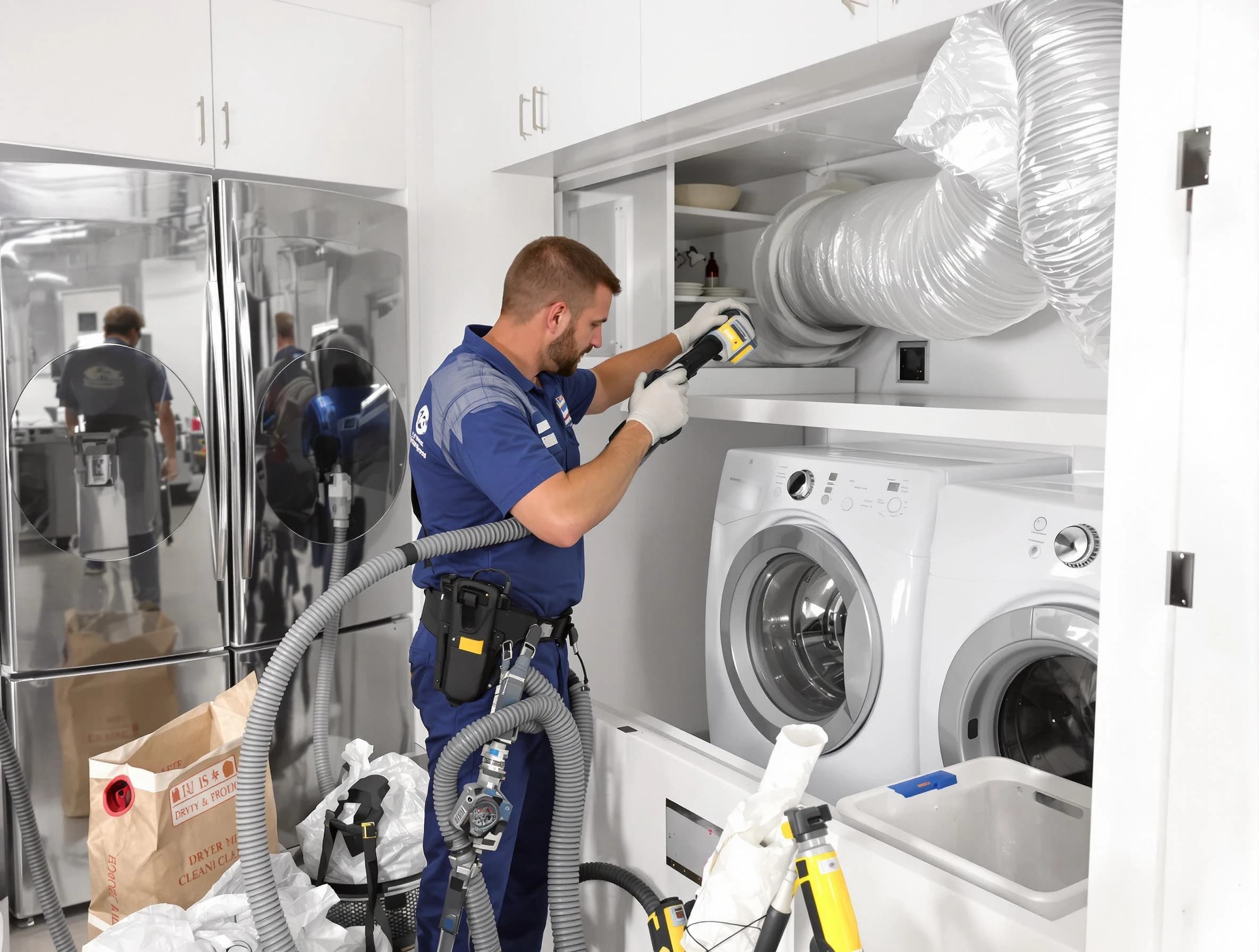Professional duct cleaning by Castle Pines Dryer Vent Cleaning in Castle Pines