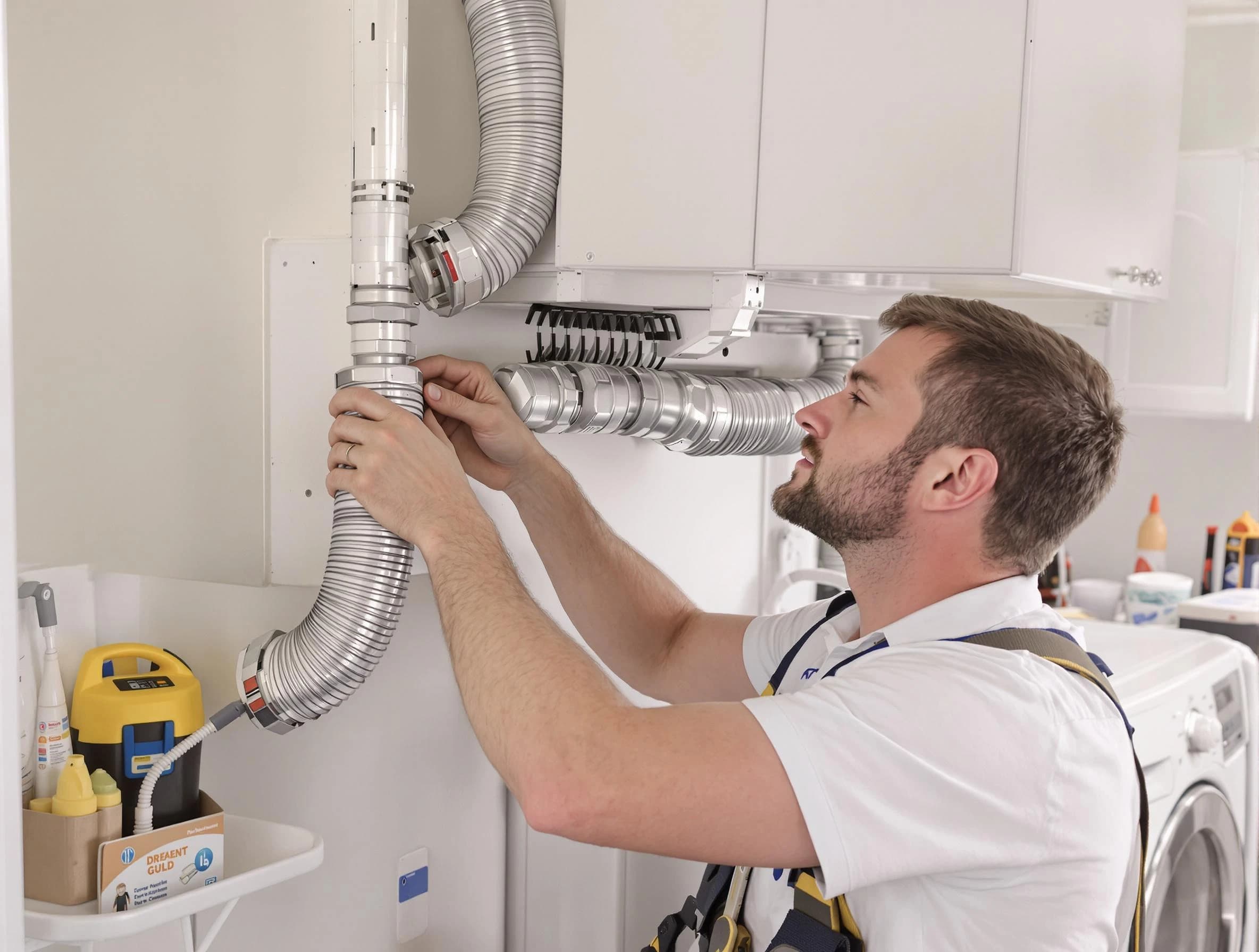 Professional dryer vent repair and installation by Castle Pines Dryer Vent Cleaning in Castle Pines