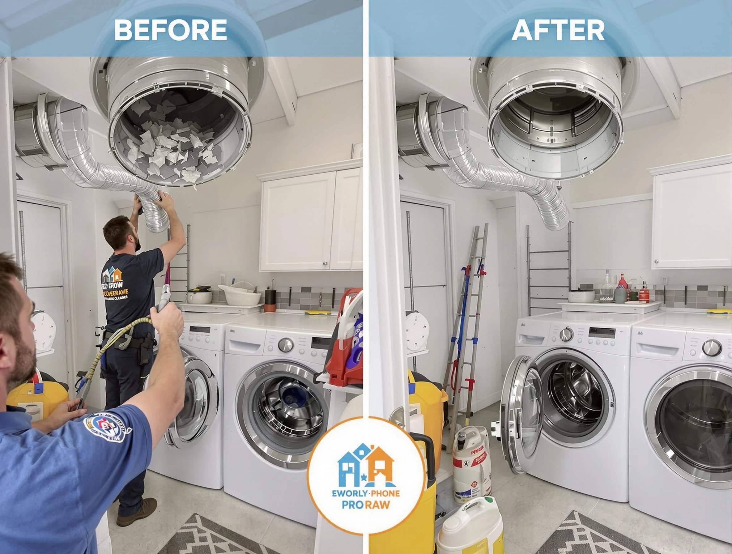 Residential dryer vent cleaning by Castle Pines Dryer Vent Cleaning in Castle Pines