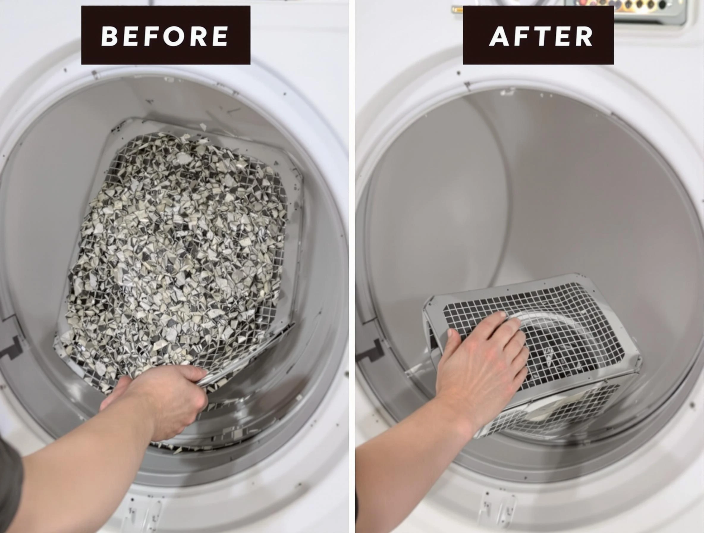 Professional lint trap cleaning by Castle Pines Dryer Vent Cleaning in Castle Pines