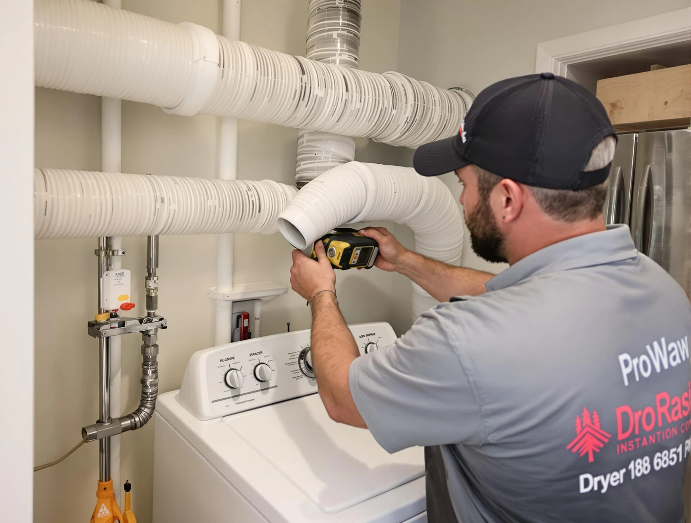 Professional dryer vent hose installation by Castle Pines Dryer Vent Cleaning in Castle Pines